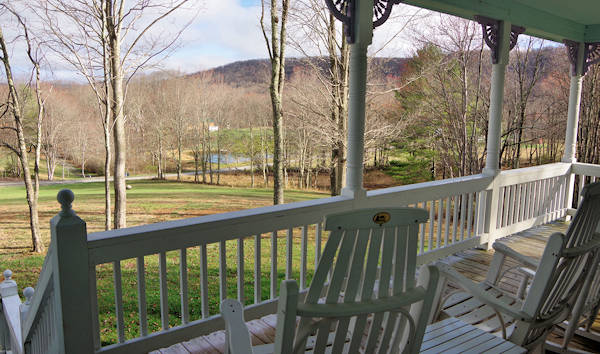 Cabin Rental Porch WV